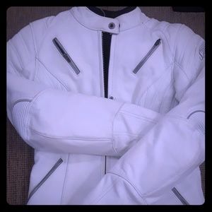 Motorcycle Leather Jacket with armor